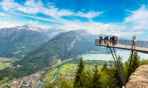 Švicarska jezera i valkom na vrh Europe