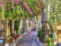 Atena i Santorini